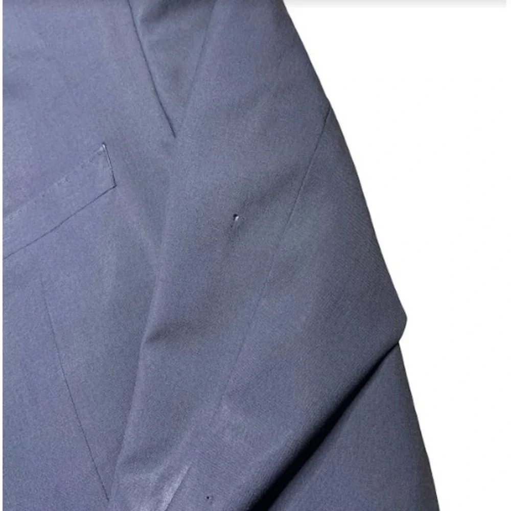 Hugo Boss The James 3 Blue Mens Two Button Blazer Lined Size 44R Wool
